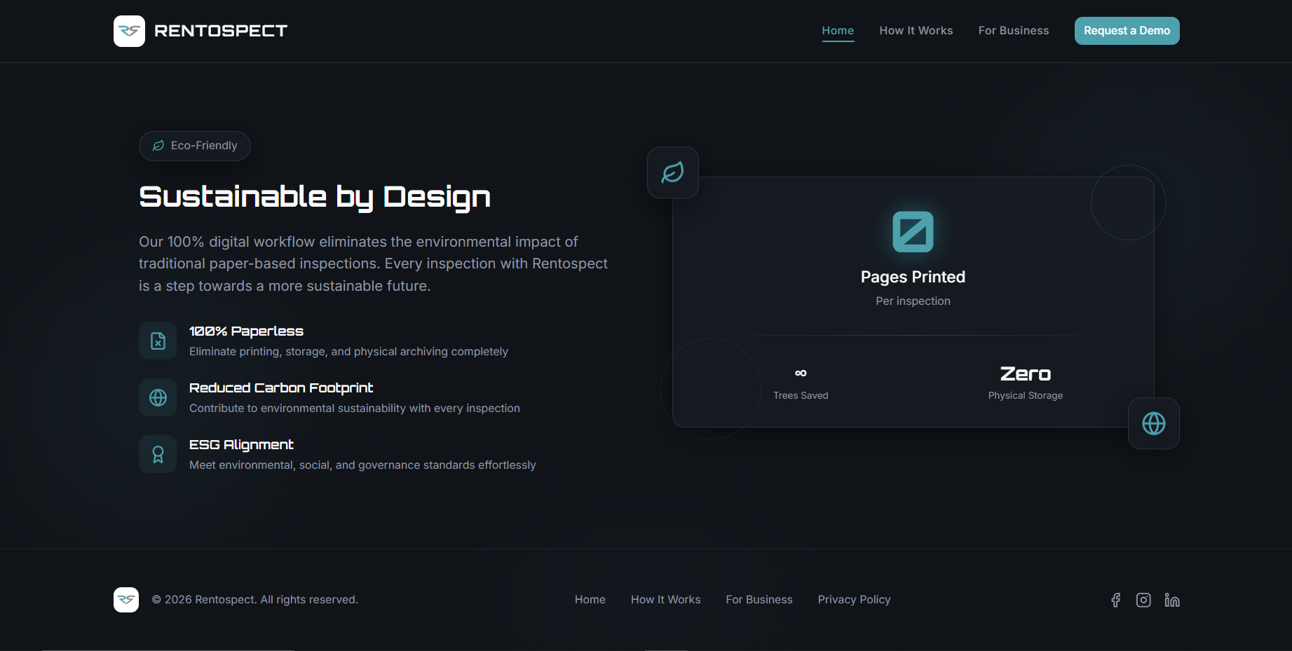 Landing Page screenshot 2